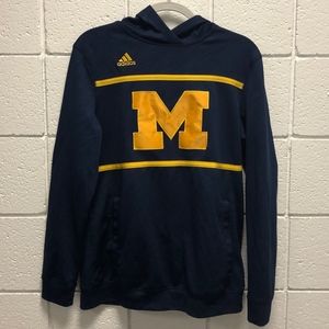 Adidas University of Michigan Navy Sweatshirt